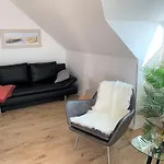 Tine Mit Balkon, Fahrraedern Und Strandkorb Im Sommer