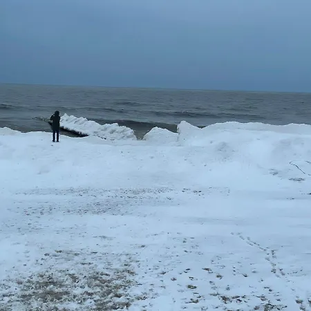 Appartamento Tine Mit Balkon, Fahrraedern Und Strandkorb Im Sommer
