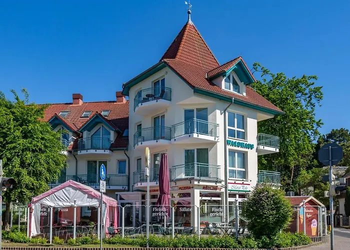 Apartment Tine Mit Balkon, Fahrraedern Und Strandkorb Im Sommer Zempin