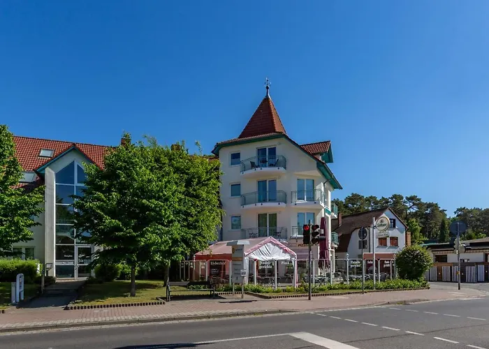 Apartment Tine Mit Balkon, Fahrraedern Und Strandkorb Im Sommer Zempin